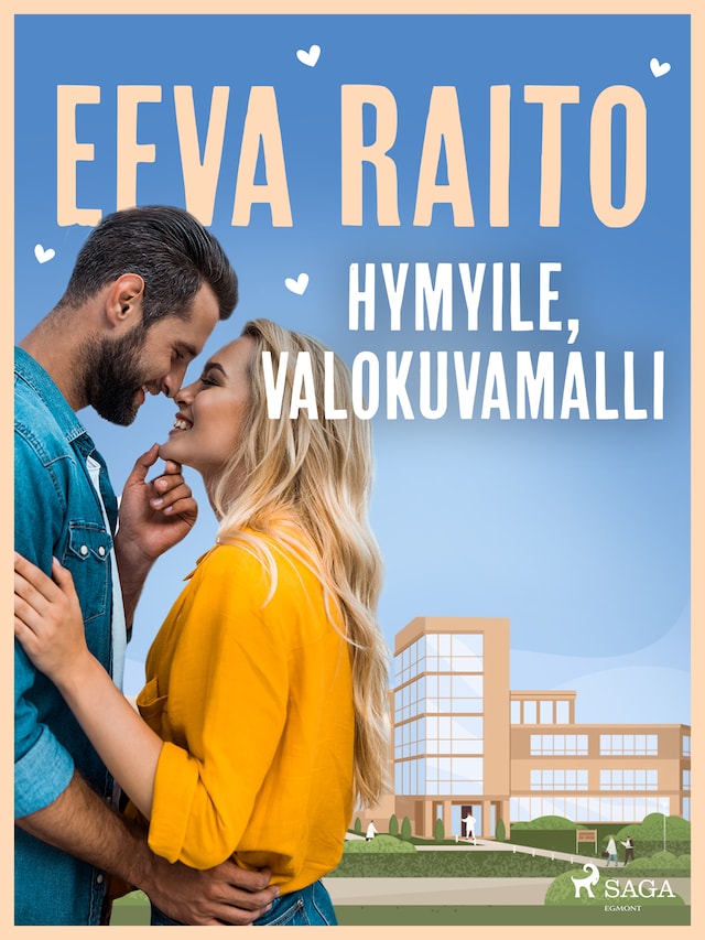 Kirjankansi teokselle Hymyile, valokuvamalli