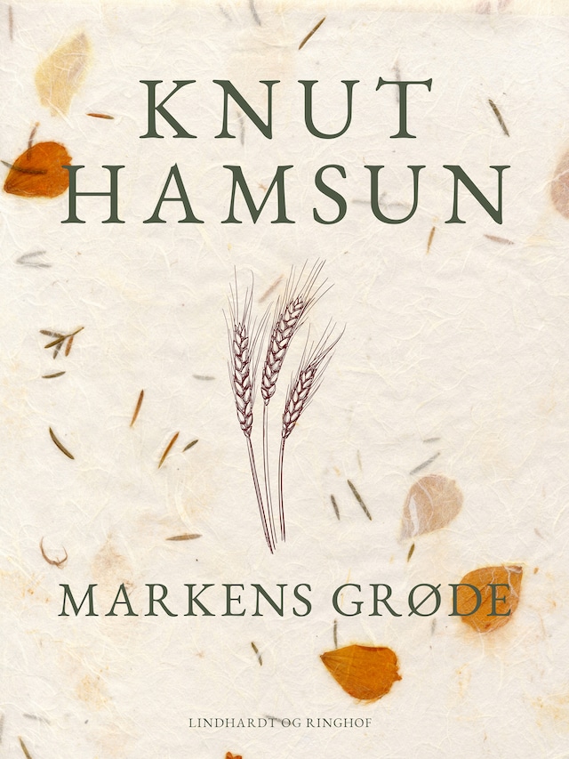 Okładka książki dla Markens grøde