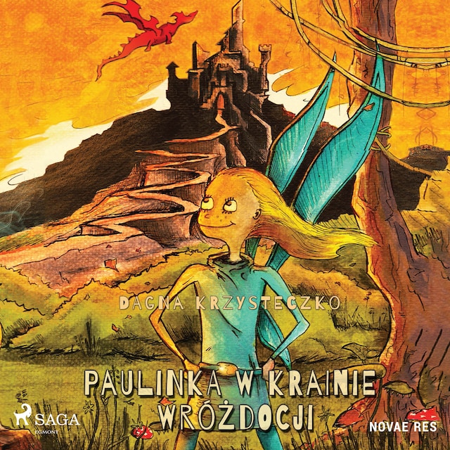 Book cover for Paulinka w krainie Wróżdocji