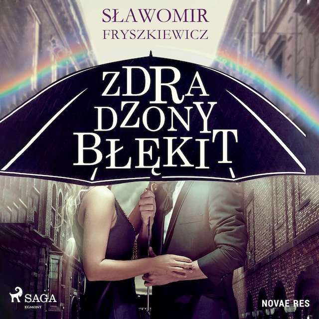 Book cover for Zdradzony błękit