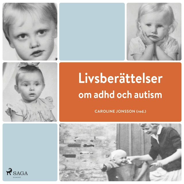 Book cover for Livsberättelser om adhd och autism