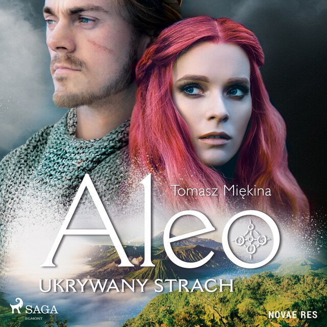 Book cover for Aleo. Ukrywany strach