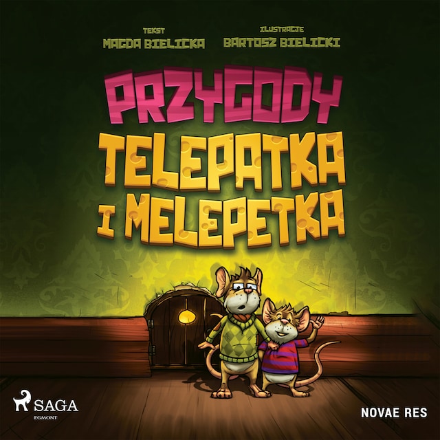 Book cover for Przygody Telepatka i Melepetka