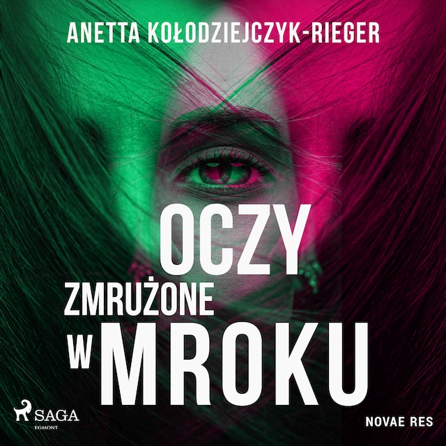 Book cover for Oczy zmrużone w mroku