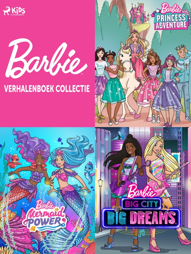 Couverture de livre pour Barbie - Verhalenboek