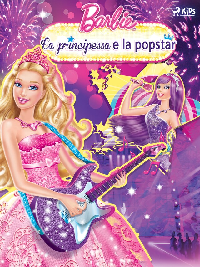 Boekomslag van Barbie - La principessa e la popstar