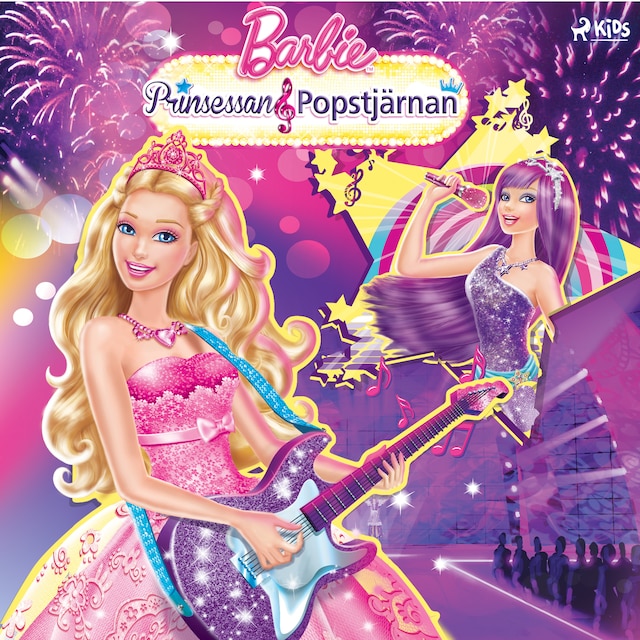 Okładka książki dla Barbie - Prinsessan & Popstjärnan