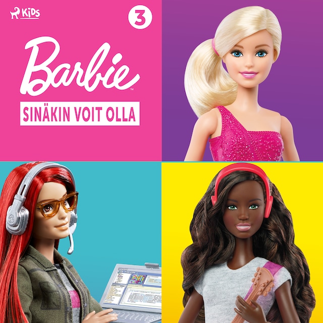 Buchcover für Barbie – Sinäkin voit olla -kokoelma 3