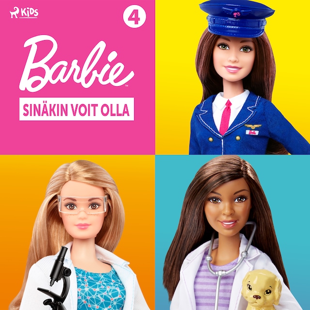 Buchcover für Barbie – Sinäkin voit olla -kokoelma 4
