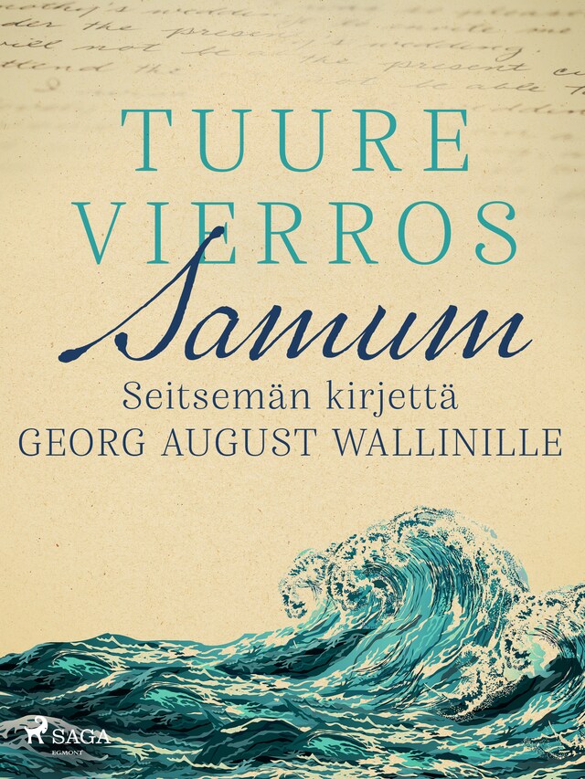 Kirjankansi teokselle Samum – Seitsemän kirjettä Georg August Wallinille