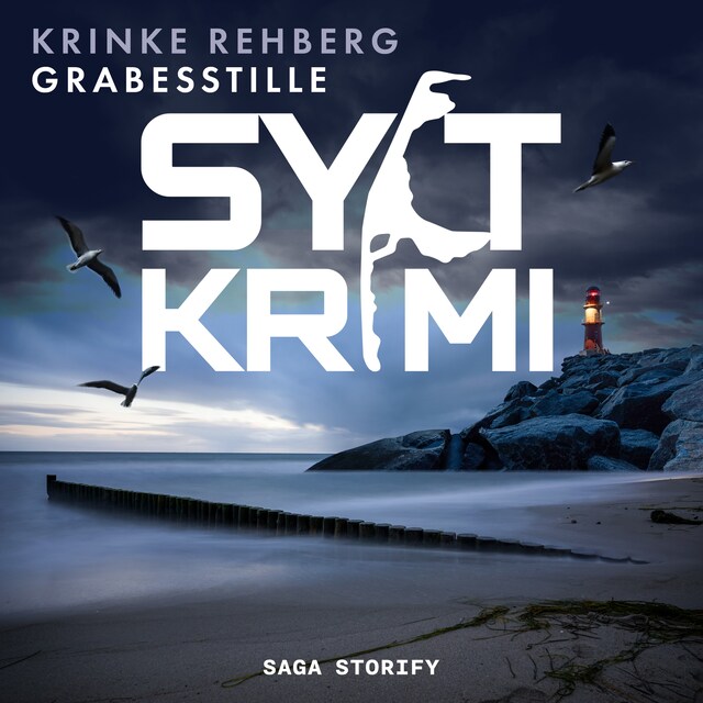 Portada de libro para SYLT-KRIMI Grabesstille: Küstenkrimi (Nordseekrimi)