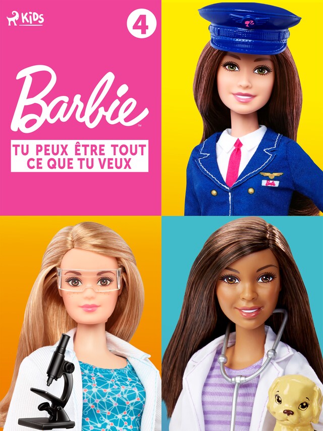 Couverture de livre pour Barbie Tu peux être tout ce que tu veux - Collection 4