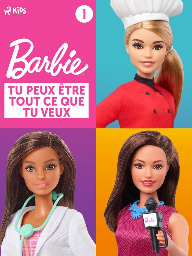 Couverture de livre pour Barbie Tu peux être tout ce que tu veux - Collection 1