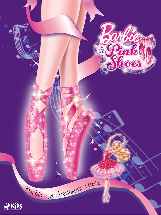 Couverture de livre pour Barbie aux chaussons roses