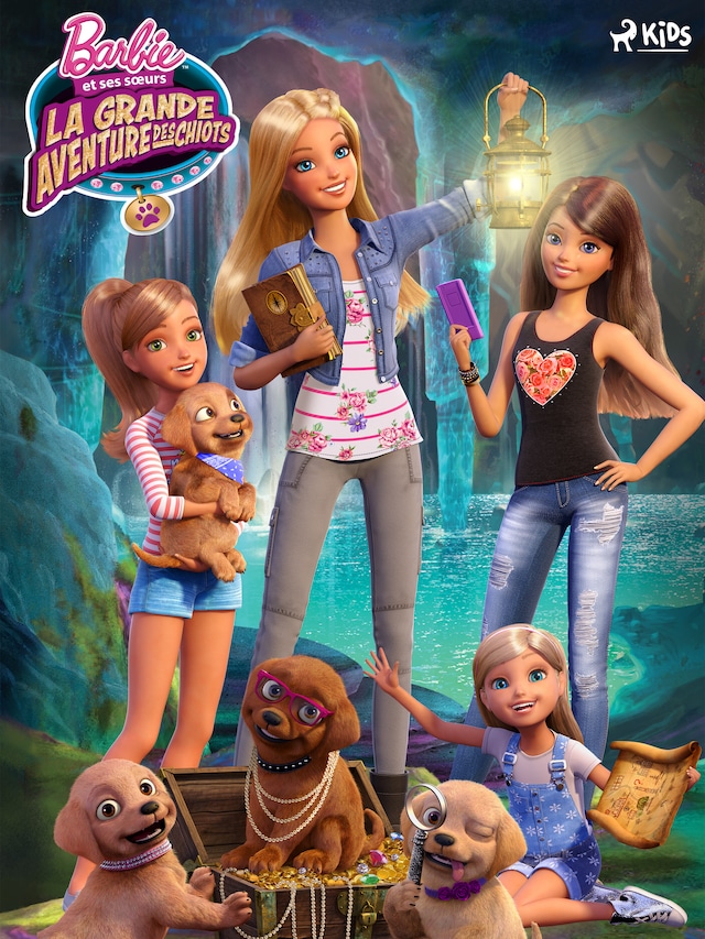 Couverture de livre pour Barbie - La Grande Aventure des chiots