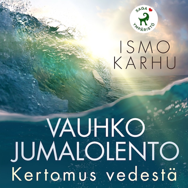 Book cover for Vauhko jumalolento – Kertomus vedestä