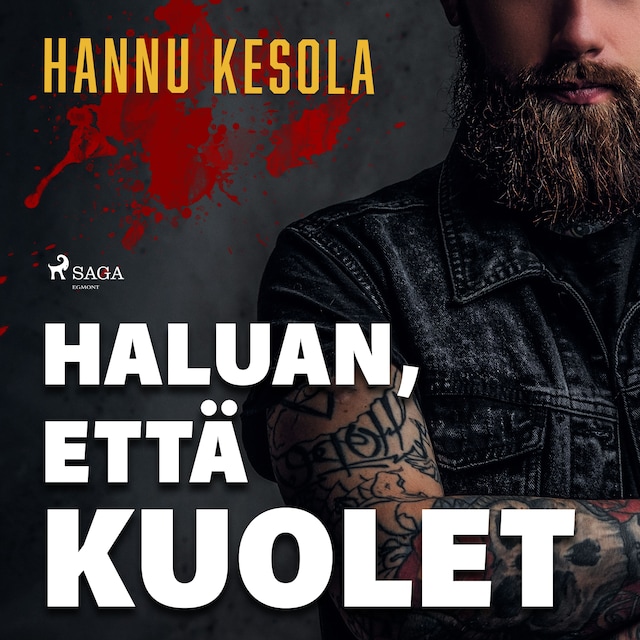 Kirjankansi teokselle Haluan, että kuolet