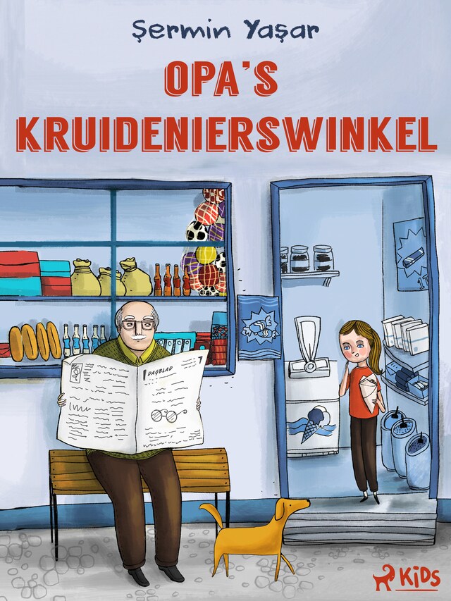 Kirjankansi teokselle Opa’s kruidenierswinkel