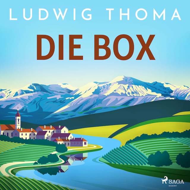 Kirjankansi teokselle Ludwig Thoma - Die Box