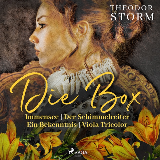 Buchcover für Theodor Storm. Die Box: Immensee | Der Schimmelreiter | Ein Bekenntnis | Viola Tricolor
