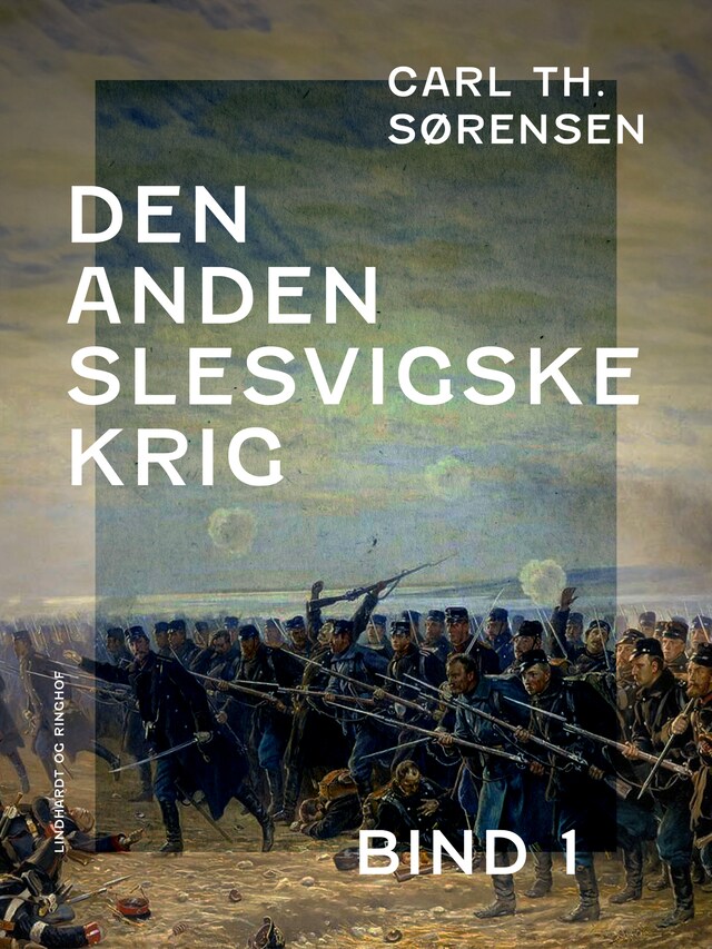 Okładka książki dla Den Anden Slesvigske Krig. Bind 1