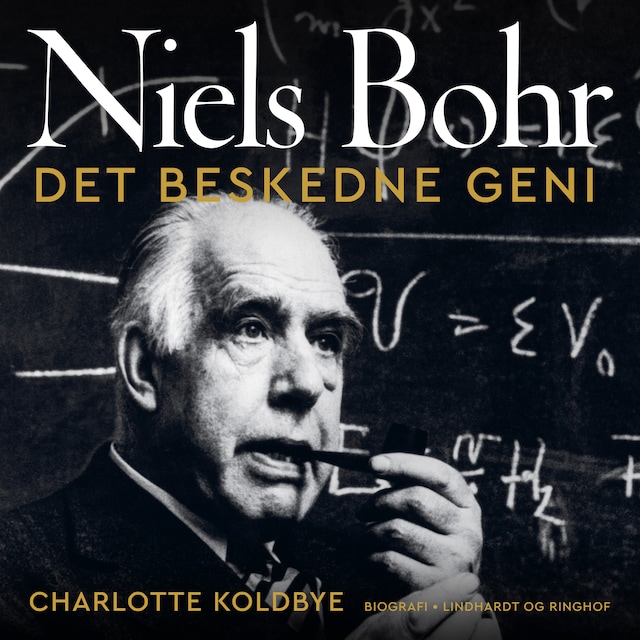 Couverture de livre pour Niels Bohr - Det beskedne geni
