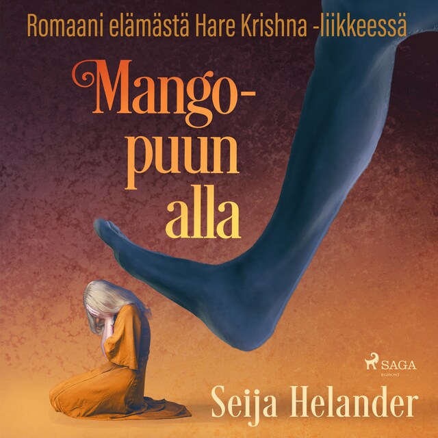 Boekomslag van Mangopuun alla – romaani elämästä Hare Krishna -liikkeessä
