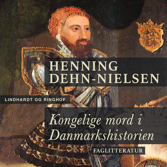 Okładka książki dla Kongelige mord i Danmarkshistorien
