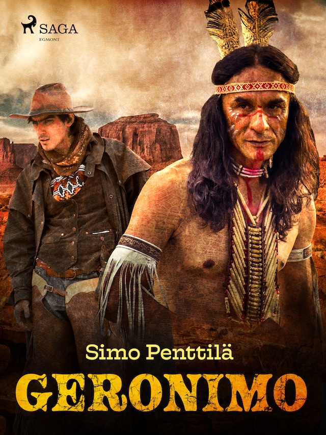 Kirjankansi teokselle Geronimo