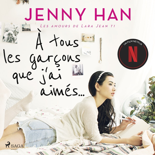 Book cover for Les amours de Lara Jean T1 - À tous les garçons que j'ai aimés...