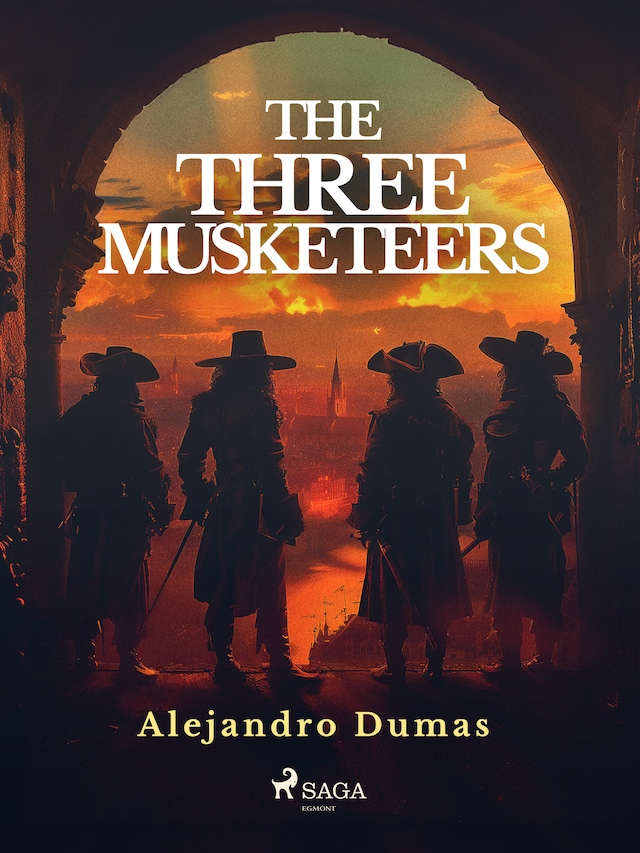 Copertina del libro per The Three Musketeers