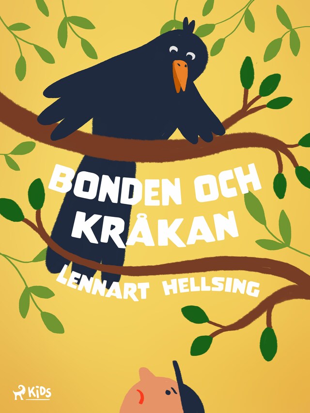 Portada de libro para Bonden och kråkan