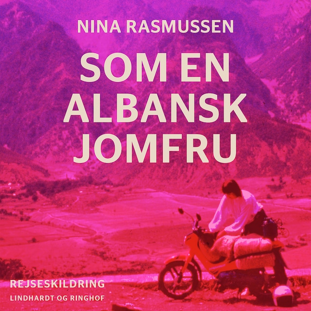 Book cover for Som en albansk jomfru