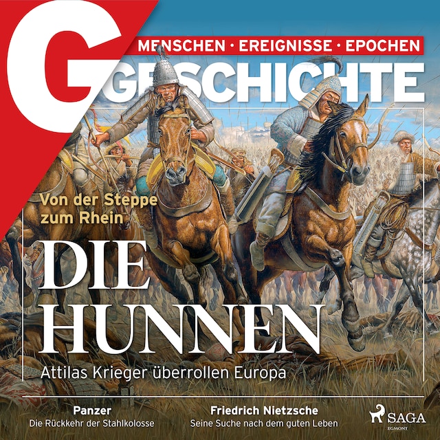 Buchcover für G/GESCHICHTE - Von der Steppe zum Rhein: Die Hunnen