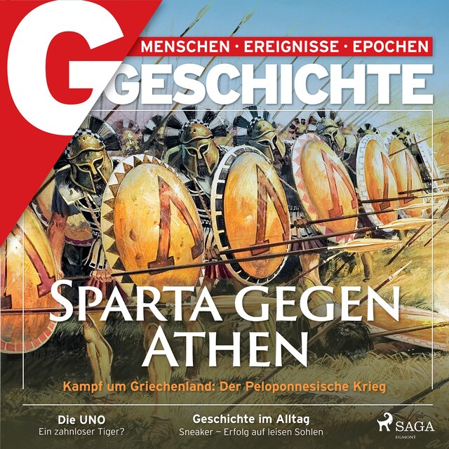 Buchcover für G/GESCHICHTE - Sparta gegen Athen: Kampf um Griechenland: Der Peloponnesische Krieg