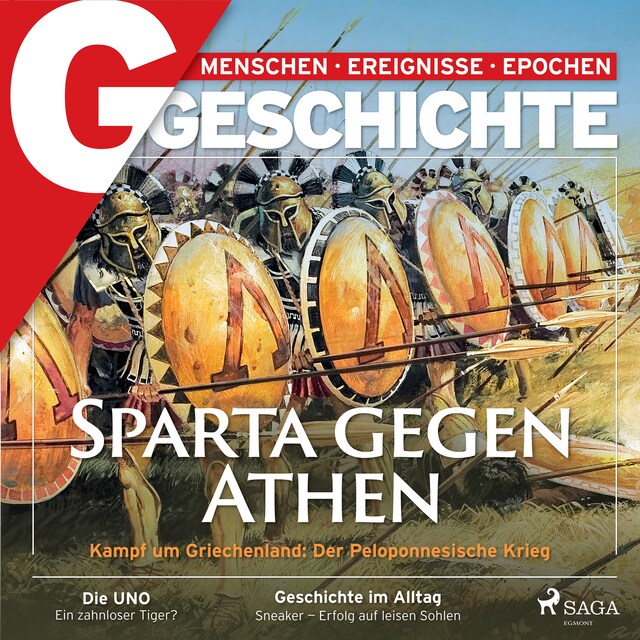 Kirjankansi teokselle G/GESCHICHTE - Sparta gegen Athen: Kampf um Griechenland: Der Peloponnesische Krieg