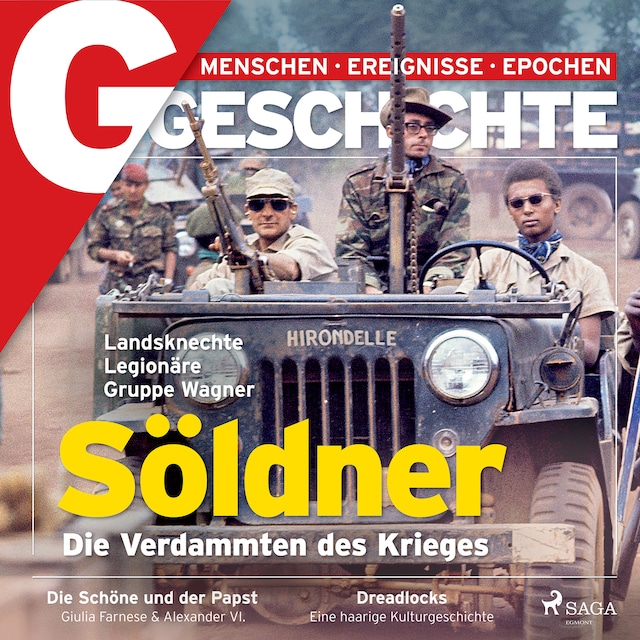 Kirjankansi teokselle G/GESCHICHTE - Söldner: Die Verdammten des Krieges
