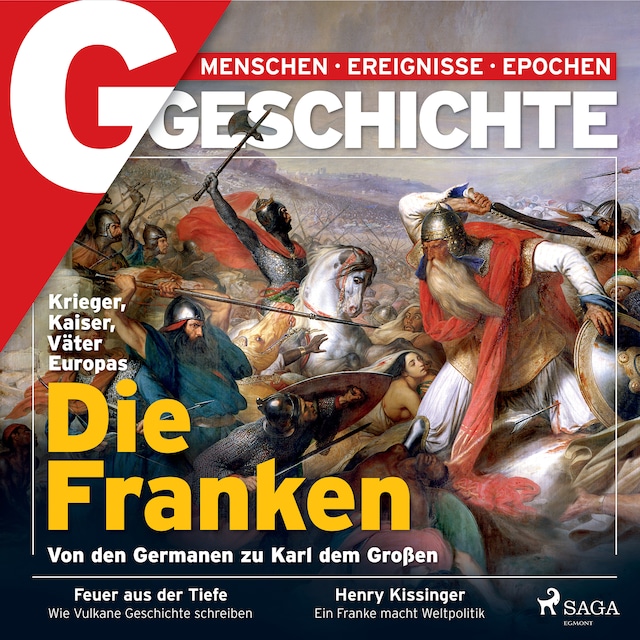 Boekomslag van G/GESCHICHTE - Die Franken: Von den Germanen zu Karl dem Großen