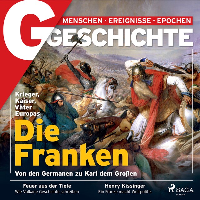 Kirjankansi teokselle G/GESCHICHTE - Die Franken: Von den Germanen zu Karl dem Großen