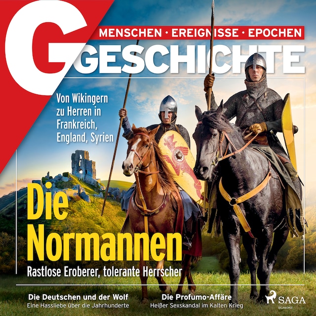 Bokomslag for G/GESCHICHTE - Die Normannen: Rastlose Eroberer, tolerante Herrscher