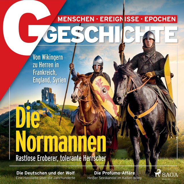 Okładka książki dla G/GESCHICHTE - Die Normannen: Rastlose Eroberer, tolerante Herrscher