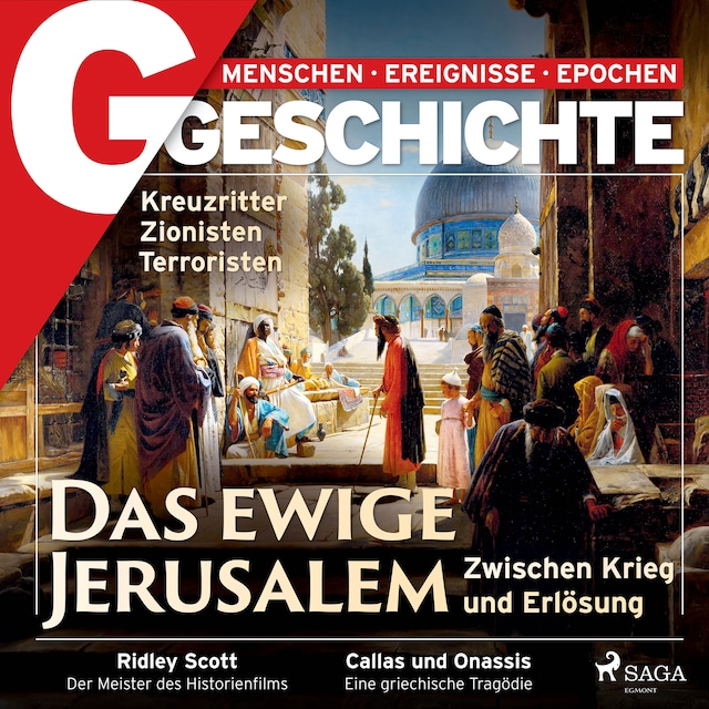 Kirjankansi teokselle G/GESCHICHTE - Das ewige Jerusalem: Zwischen Krieg und Erlösung