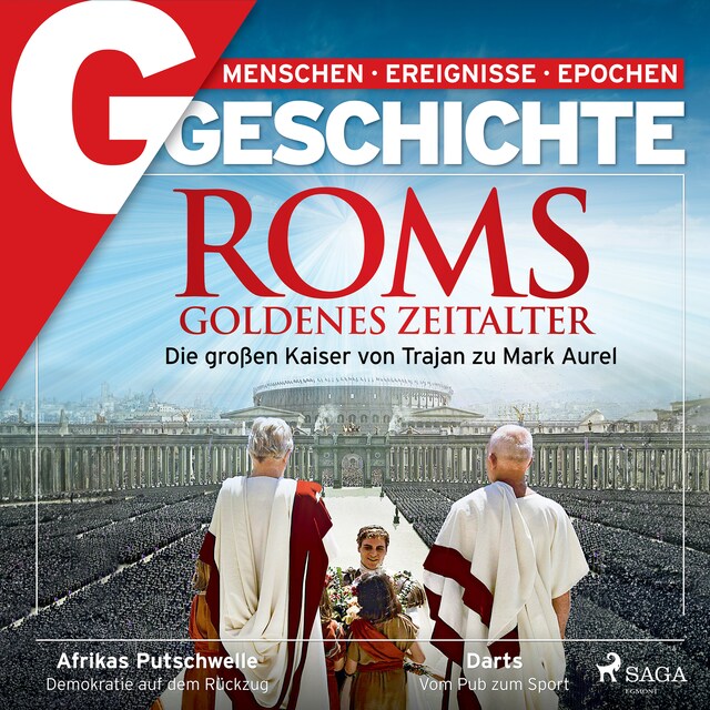 Kirjankansi teokselle G/GESCHICHTE - Roms Goldenes Zeitalter: Die großen Kaiser von Trajan zu Mark Aurel