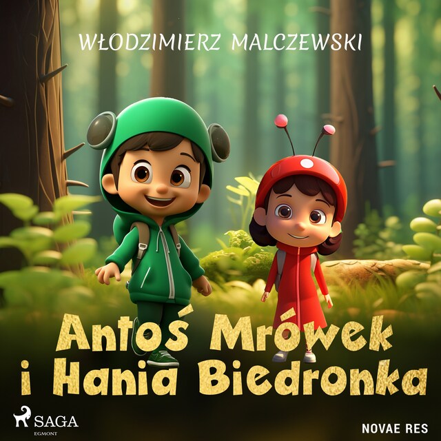 Book cover for Antoś Mrówek i Hania Biedronka