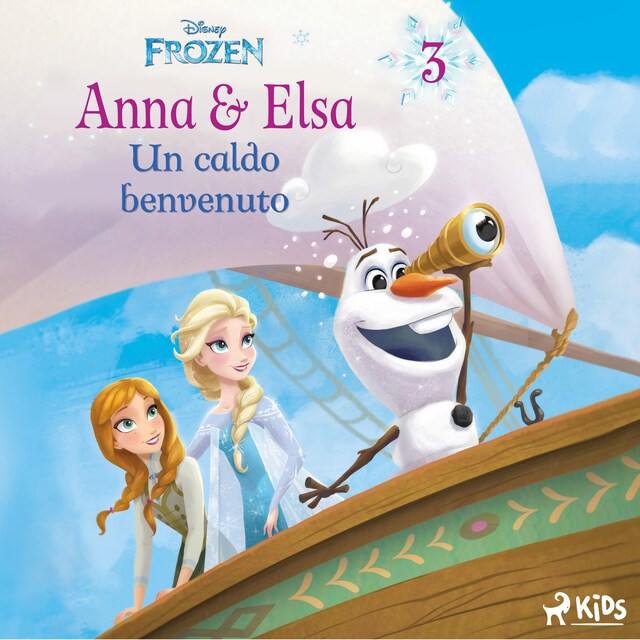 Boekomslag van Frozen - Anna e Elsa 3 - Un caldo benvenuto