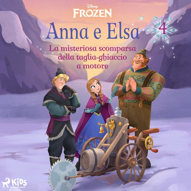 Book cover for Frozen - Anna e Elsa 4 - La misteriosa scomparsa della taglia-ghiaccio a motore