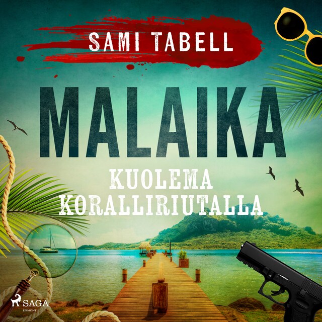 Buchcover für Malaika – kuolema koralliriutalla