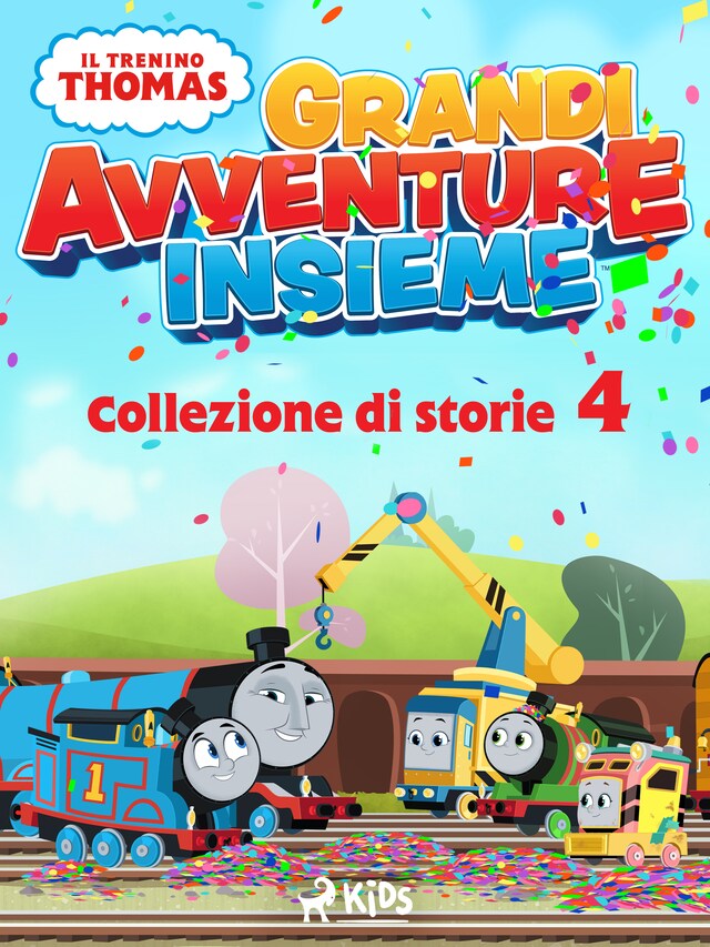 Okładka książki dla Il trenino Thomas - Grandi avventure insieme - Collezione di storie 4