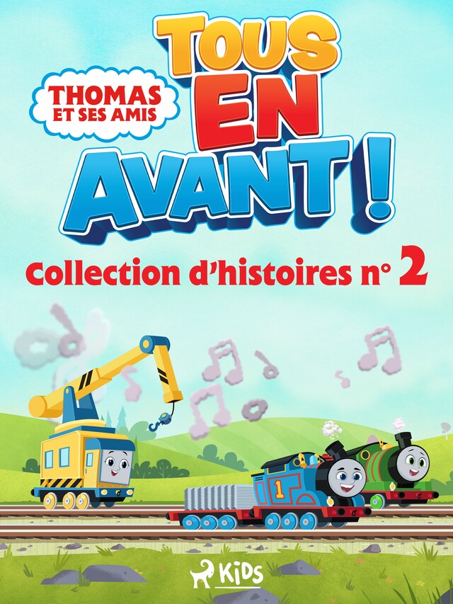 Buchcover für Thomas et ses amis - Tous en avant ! - Collection d’histoires n°2