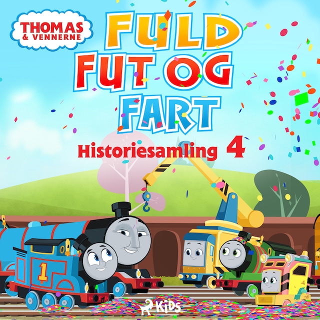 Bogomslag for Thomas og vennerne - Fuld fut og fart - Historiesamling 4